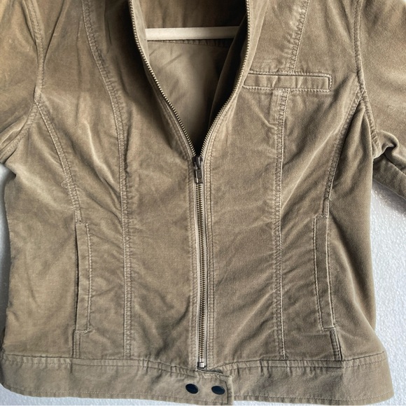 Coldwater Creek Women's Utility Jacket in Tan - Picture 3 of 8